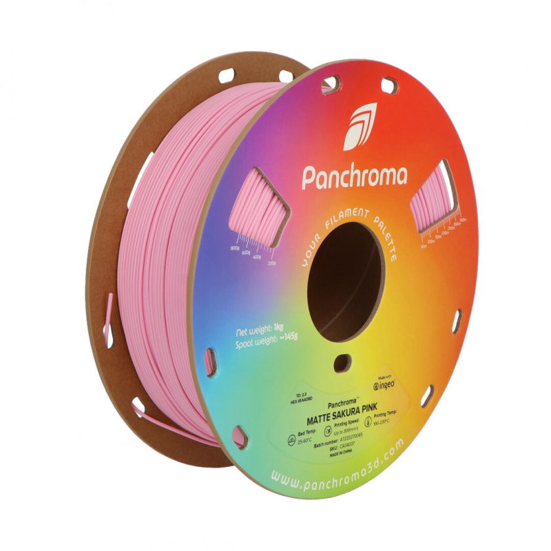 Polymaker Panchroma PLA-Filament 1,75 mm, 1 kg - Sakura Pink