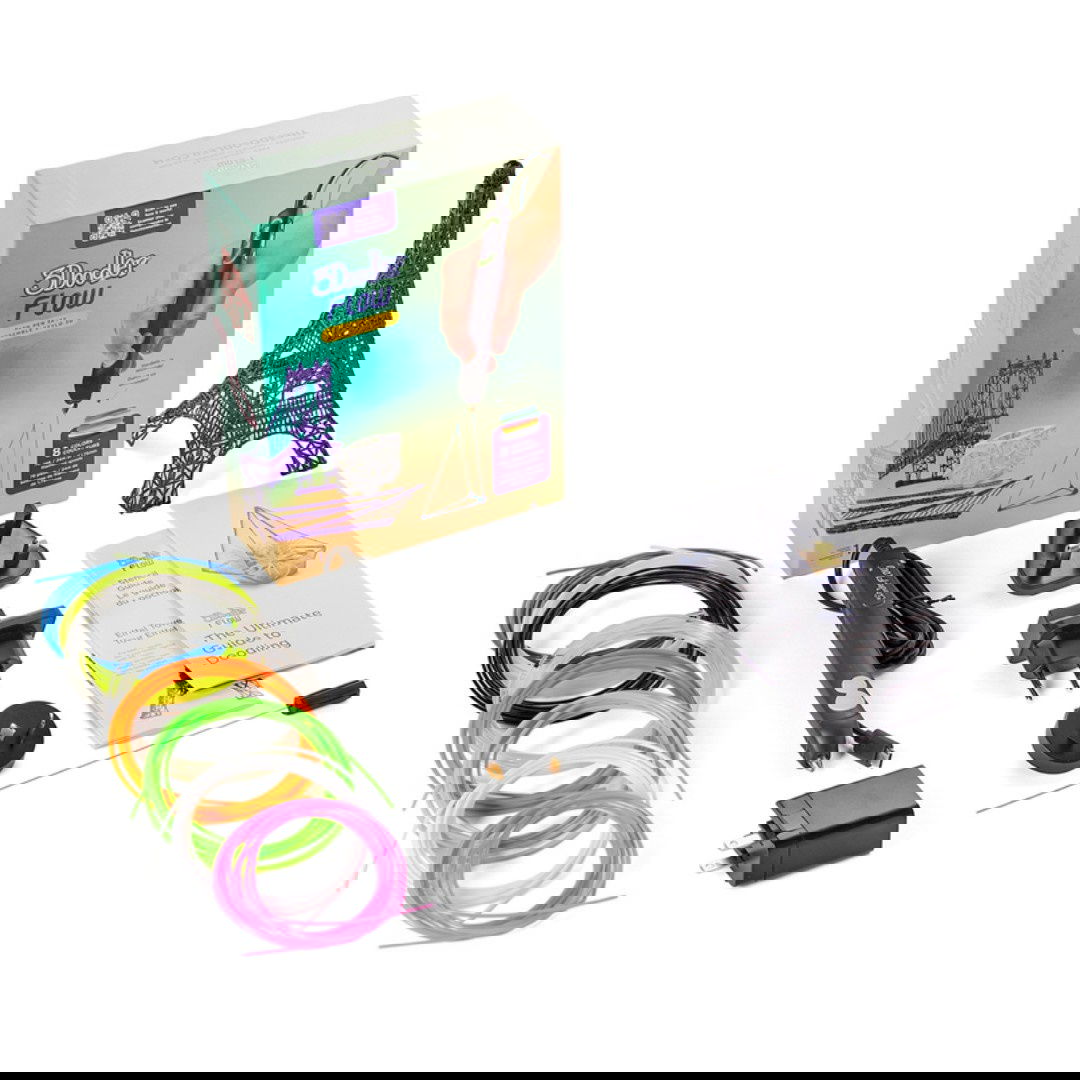 Zestaw długopisu do drukowania 3D, 3Doodler Flow Essentials
