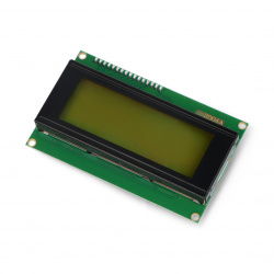 LCD-Display 4x20 Zeichen grün mit Anschlüssen - justPi