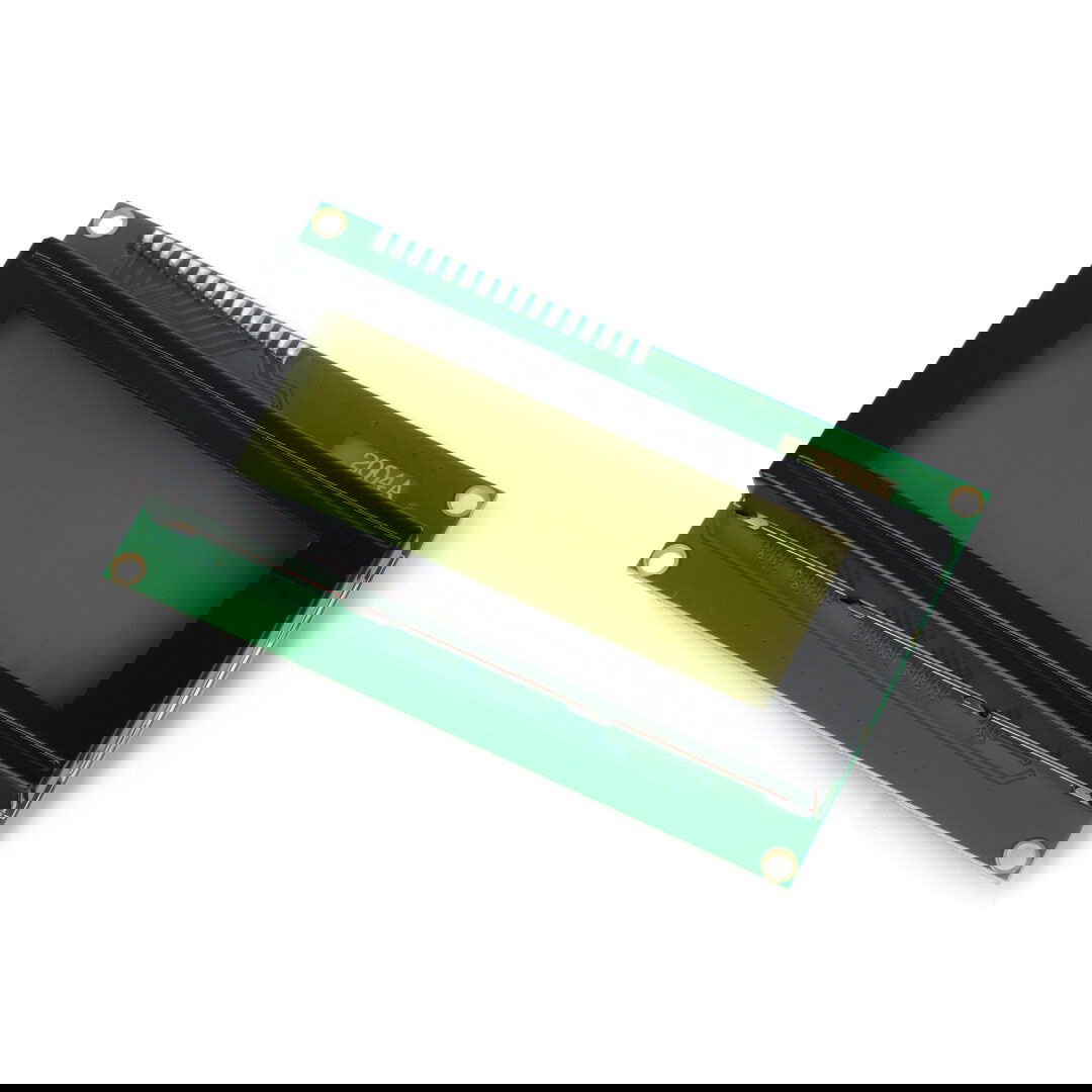 LCD-Display 4x20 Zeichen grün mit Anschlüssen - justPi