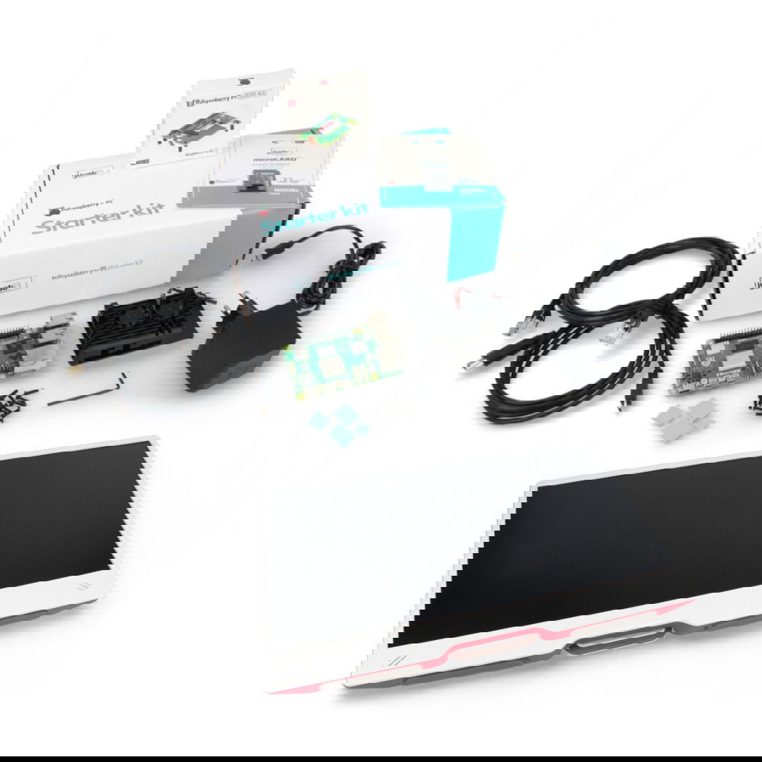 Zestaw justPi Pro z Raspberry 5 8GB + SSD + Monitor + 32GB