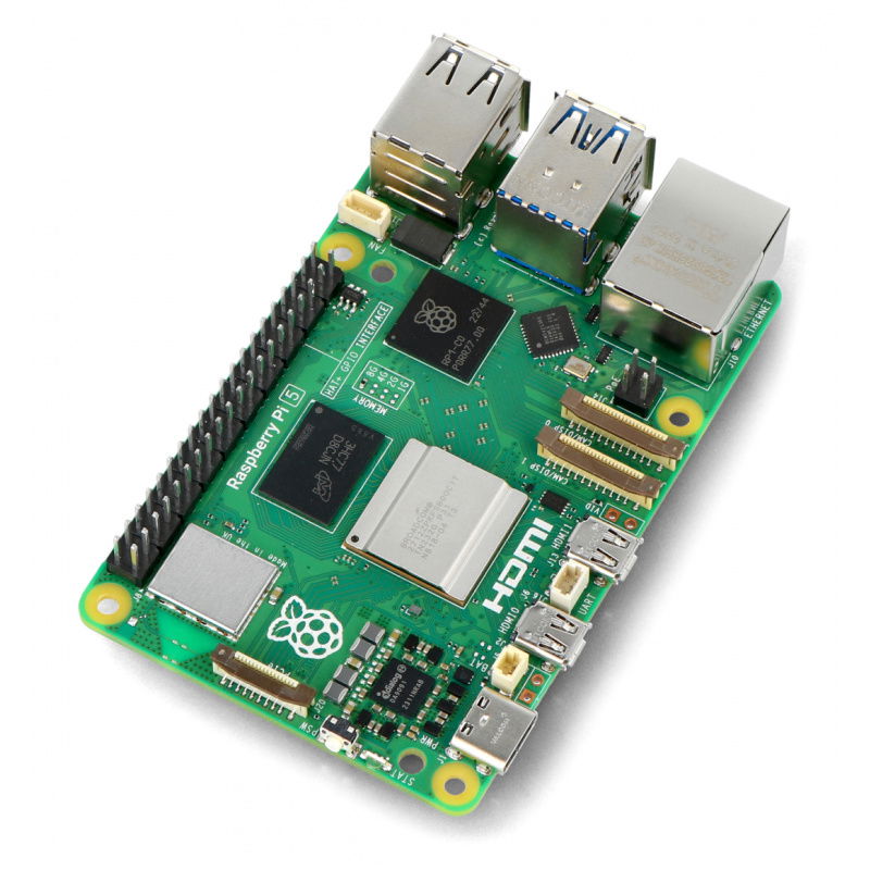 Zestaw justPi Pro z Raspberry 5 8GB + SSD + Monitor + 32GB