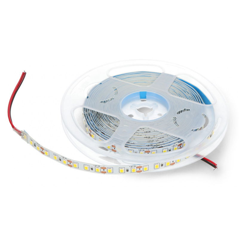 LED-Streifen SMD2835 IP20 12W, 120 Dioden / m, 8mm, neutralweiß