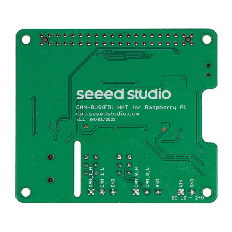 Zweikanaliges CAN-BUS-Overlay für Raspberry Pi – Seeedstudio