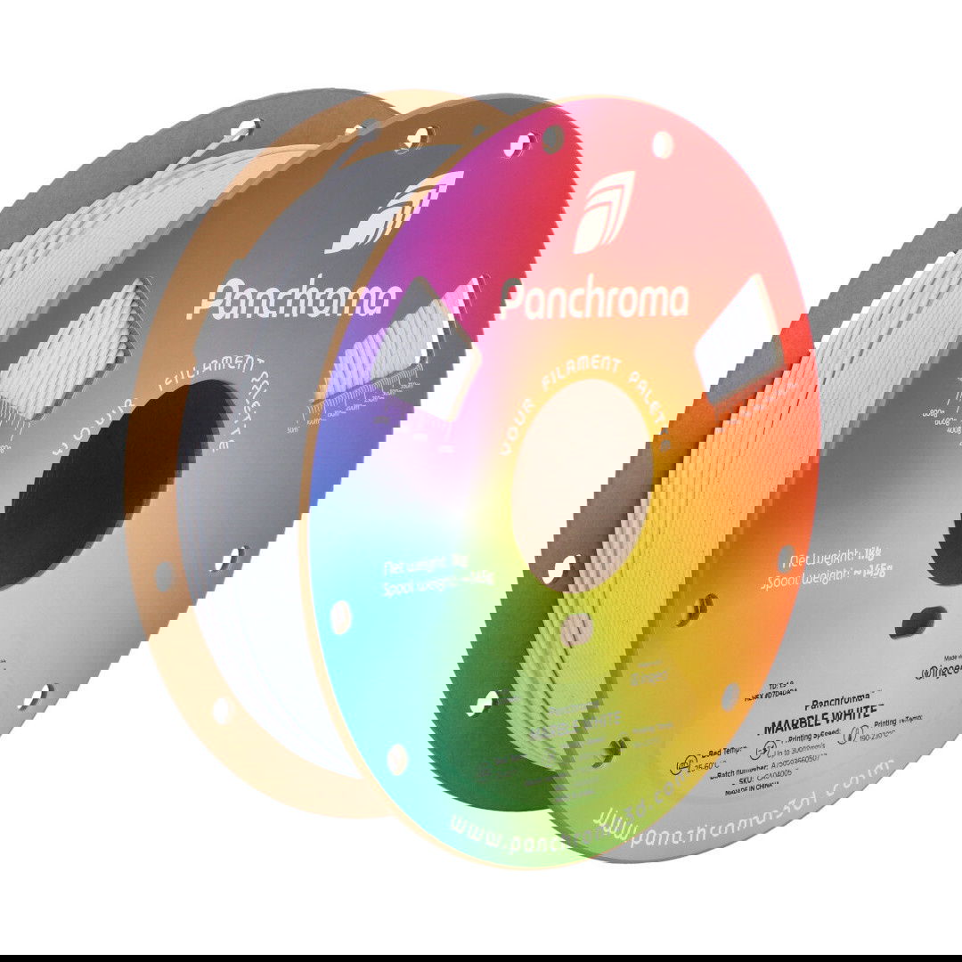 Polymaker Panchroma PLA 1,75mm 1kg - Marmorweiß