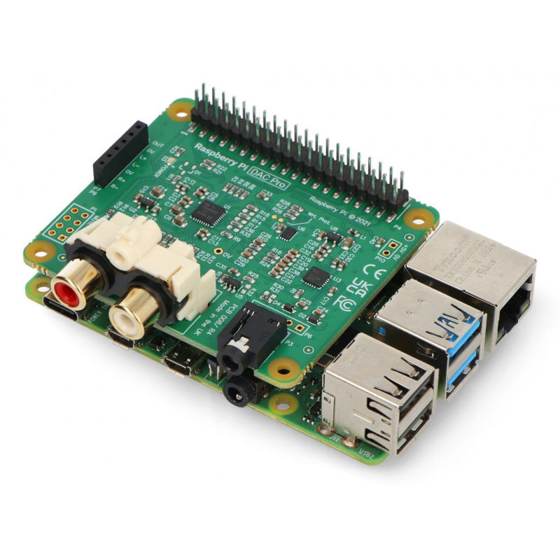Raspberry Pi DAC Pro - IQaudIO Soundkarte für Raspberry Pi