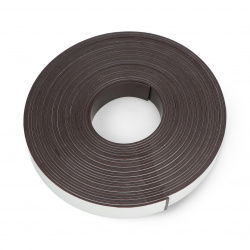 Taśma magnetyczna samoprzylepna - 25mm dł. 10m gr. 2mm