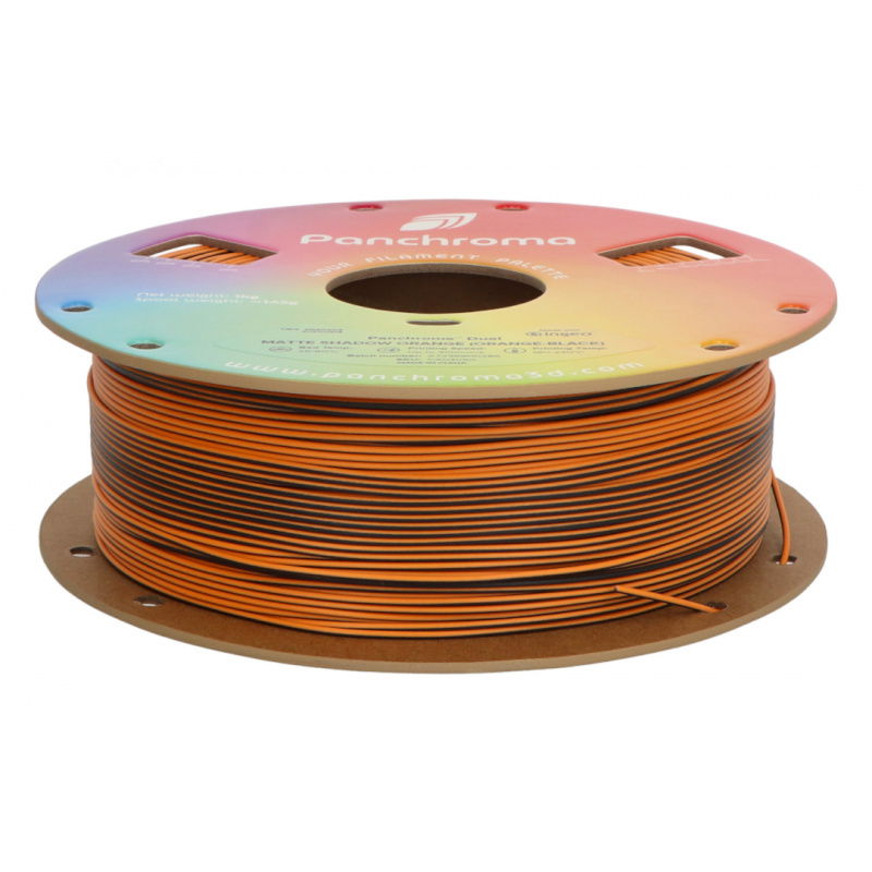 Polymaker Panchroma PLA Filament Dual Shadow Orange 1.75mm 1kg