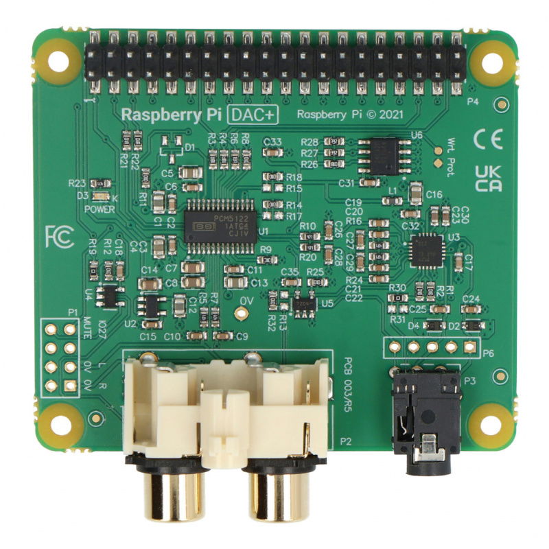 IQaudIO DAC+ - Soundkarte für Raspberry Pi 4B/3B+/3B