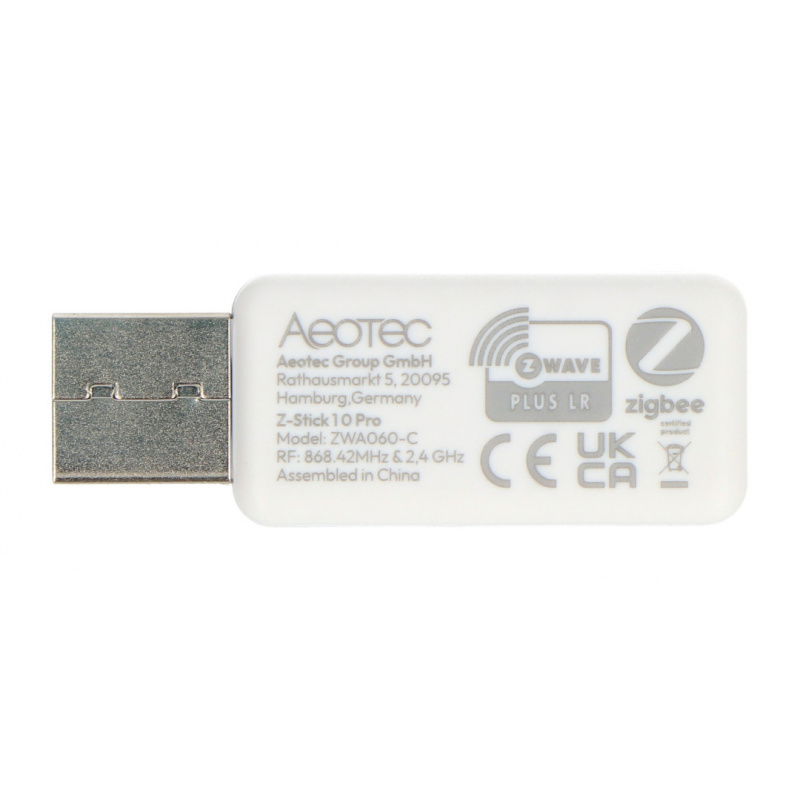 Aeotec Z-Stick 10 Pro - moduł USB - Z-Wave/ZigBee