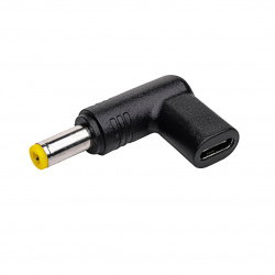 Wtyczka do zasilacza uniwersalnego Akyga AK-ND-C01 USB-C / 5.5