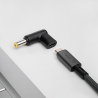 Wtyczka do zasilacza uniwersalnego Akyga AK-ND-C01 USB-C / 5.5 - zdjęcie 2