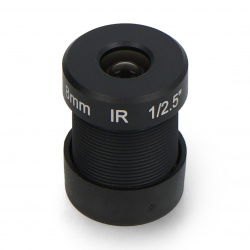 Arducam 1/2.5" M12 Mount 8mm Focal Length Camera Lens M2508ZH02