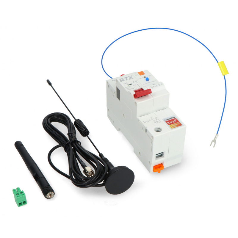 Bezpiecznik Regulowany 2-63A ZigBee Tuya, Pomiar Energii