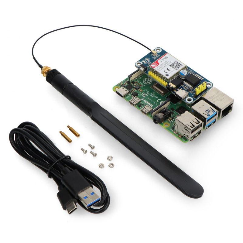 A7670E LTE Cat-1 HAT für Raspberry Pi, Multi Band, 2G GSM /