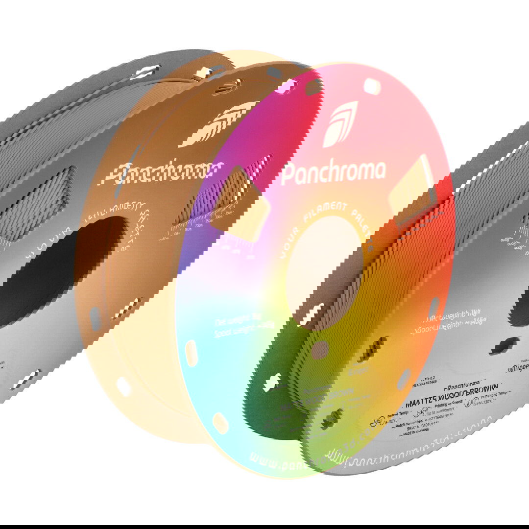 Polymaker Panchroma PLA-Filament 1,75 mm, 1 kg - Holzbraun