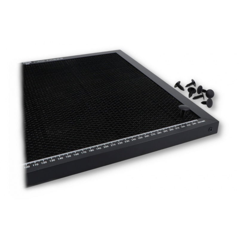 Modularer Schneide- und Gravierarbeitstisch - Wabenstruktur -