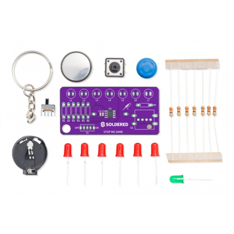 Stop Me game Solder kit