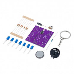 LED dice - Löten Bildungs-Kit - Attiny404 - Soldered 333140