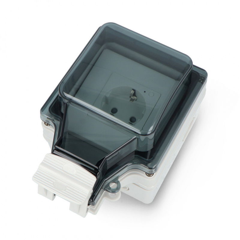 RTX Gniazdko IP67 zewnętrzne natynkowe do ogrodu POMIAR ENERGII