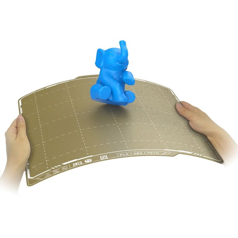 BIQU Panda Spring steel sheet Textured & smooth PEI 257*257