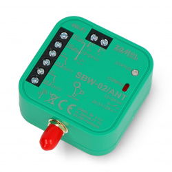 Zamel Supla SBW-02/ANT - 2-Kanal bidirektionale Torsteuerung 12V/24V WiFi mit externer Antenne - Android/iOS Anwendung
