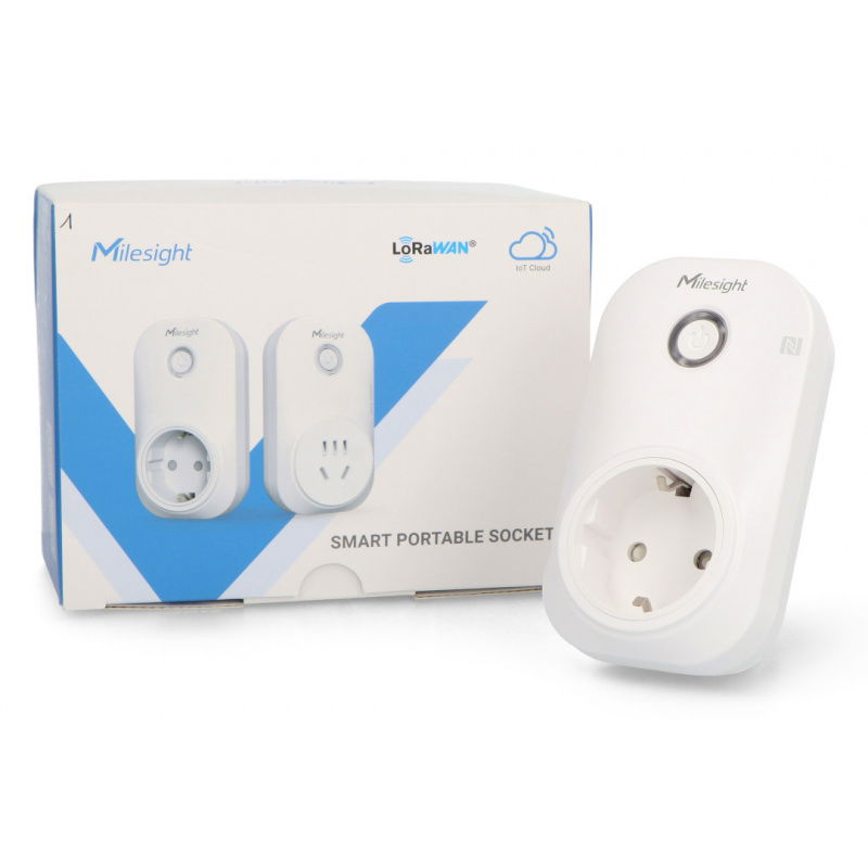 Milesight WS523 Inteligentne Gniazdko w technologii LoRa /