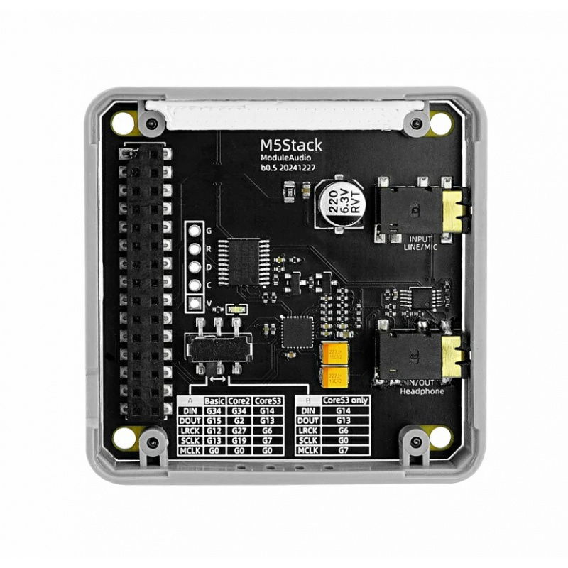 M5Stack Audio Module (STM32G030)