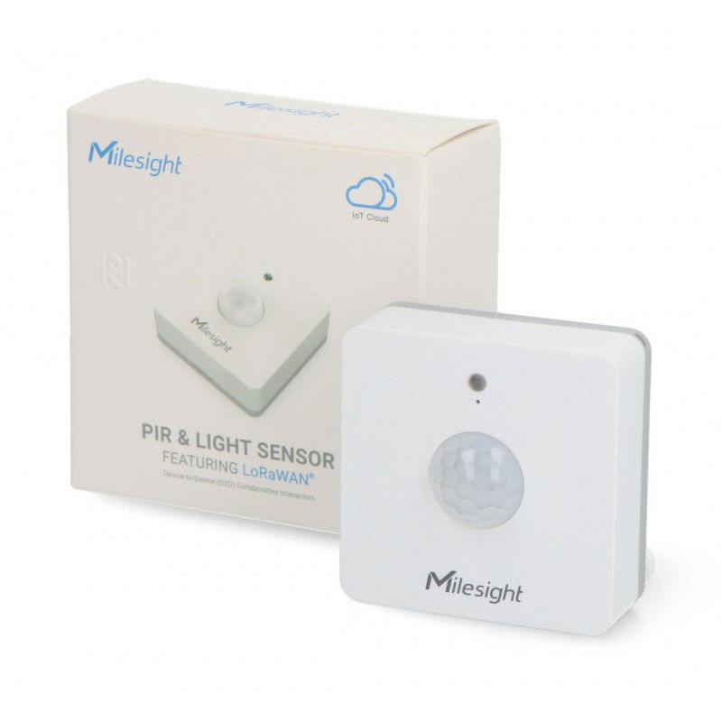Milesight WS202 Czujnik Ruchu / PIR oraz Ilości Światła w