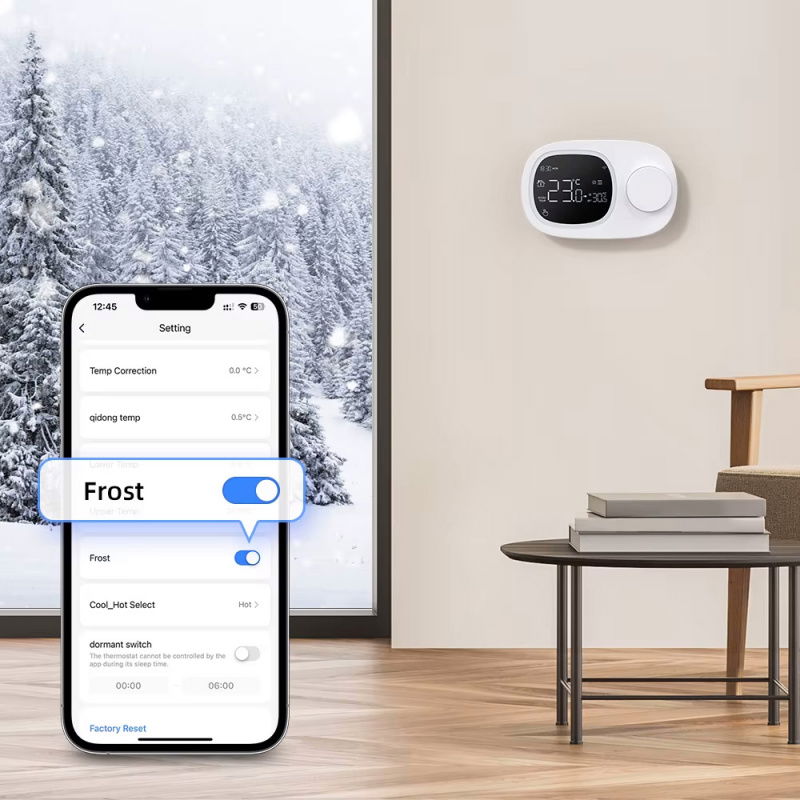 Tuya - inteligentny termostat zwierny WiFi TR021