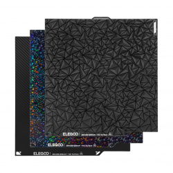 Double-sided printing platform set-with packaging