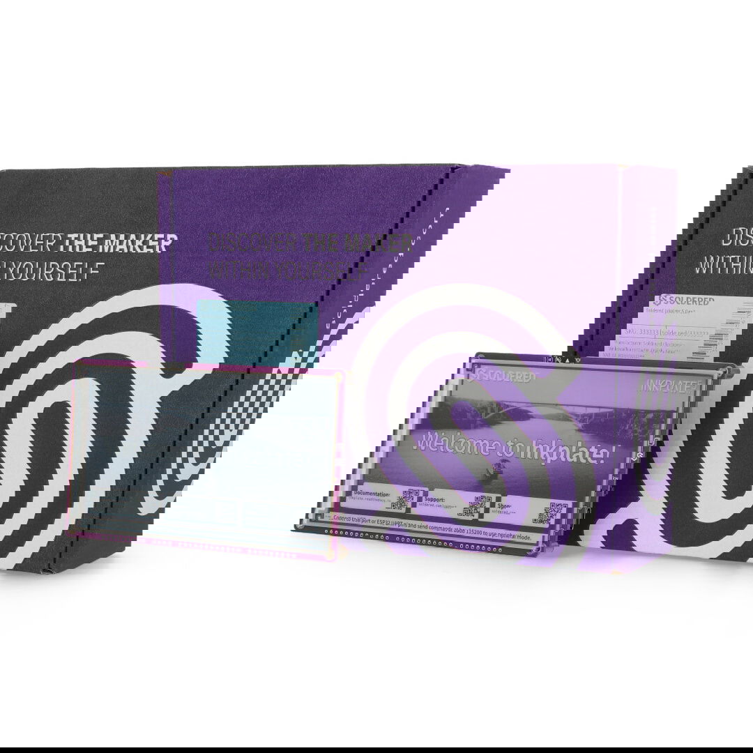 Inkplate 5 Gen2 - E-Paper Display 5.2'' 1280x720px - ESP32 -