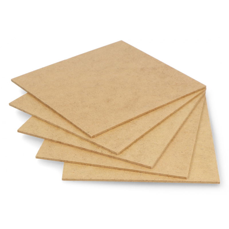 HDF surowy 2mm 110x120mm - 5szt.