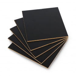 HDF czarny 110x120mm - 5szt.