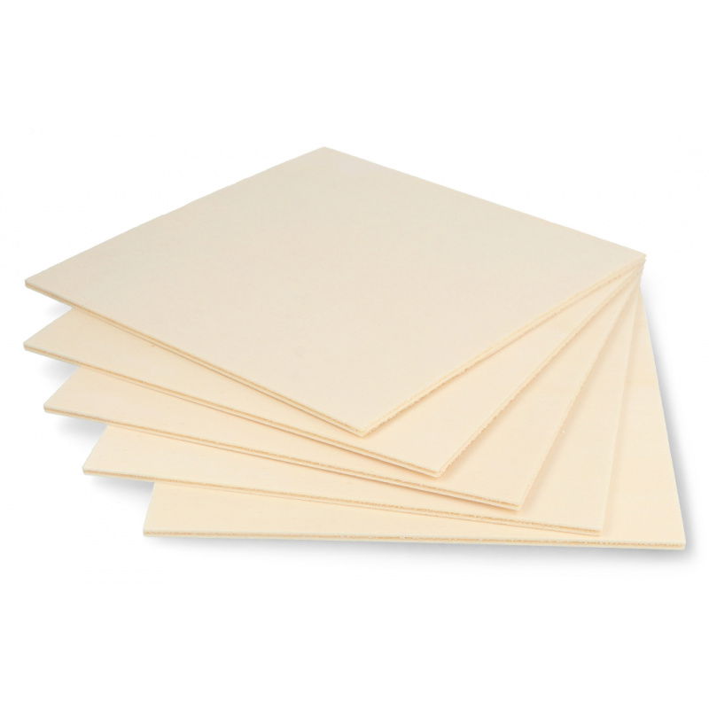 Sklejka topolowa 3mm 160x160mmm - 5szt.