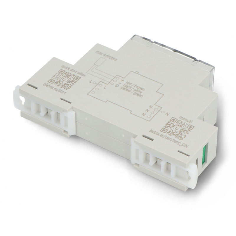 BleBox tempSensor DIN - bezprzewodowy czujnik temperatury 230V