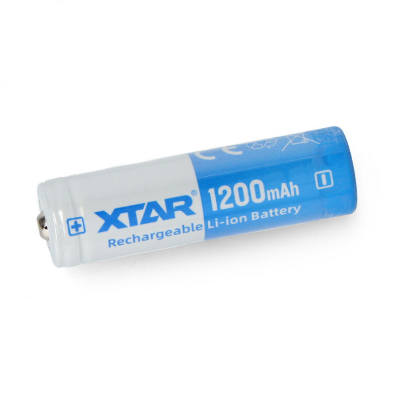 Akumulator Xtar 14500 / AA / R6 3,7V Li-ion 1200mAh z