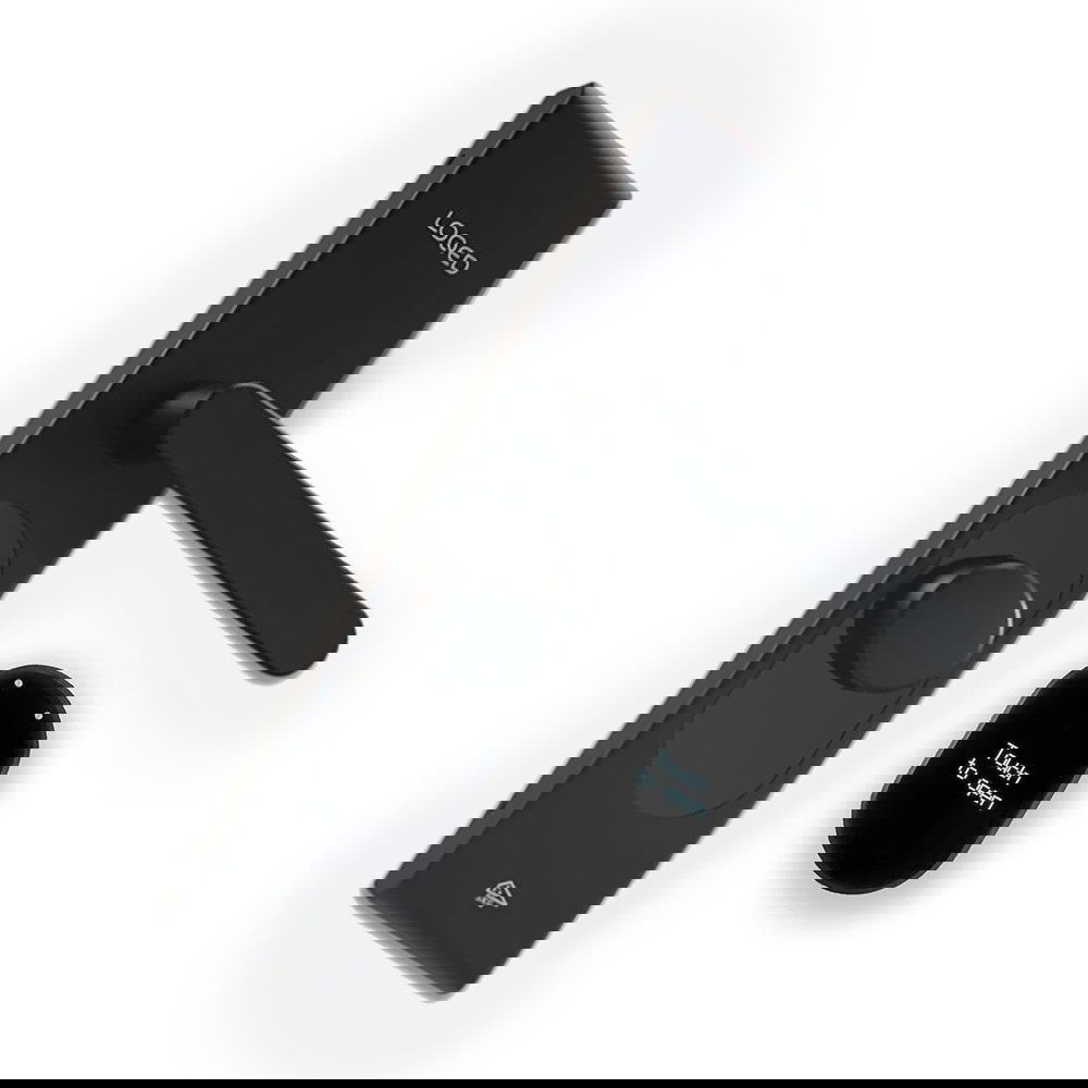 Shelly Inteligentny Zamek do Drzwi LOQED WiFi/BT (czarny)