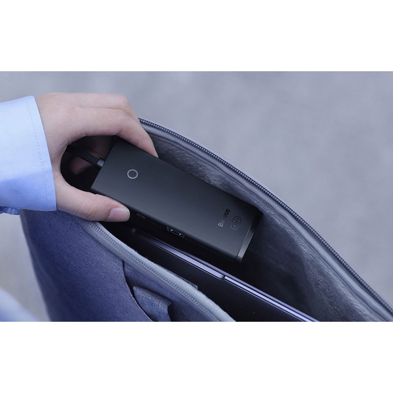 Hub 4w1 Baseus Lite Series USB-C do 4x USB 3.0 + USB-C, 1m