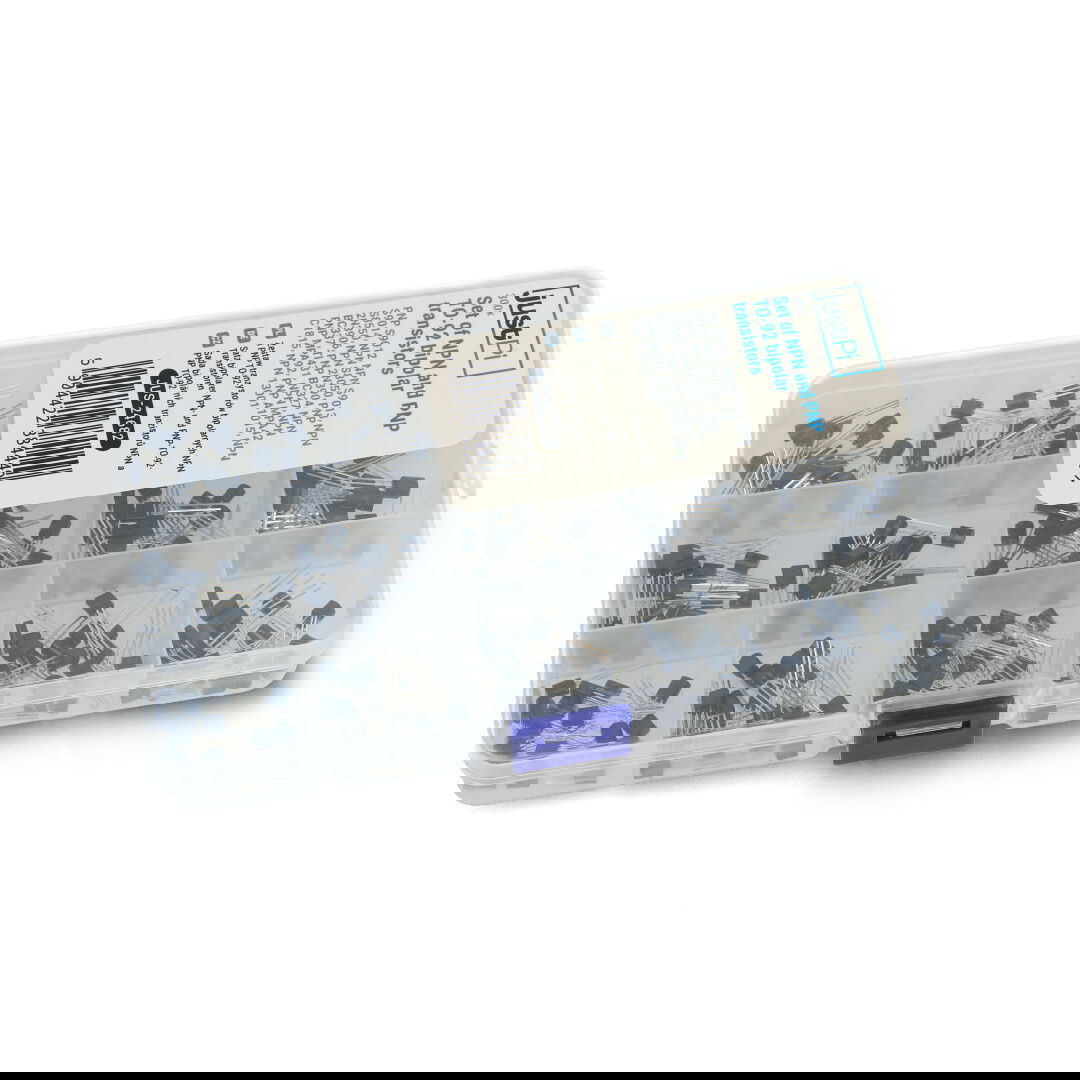 Zestaw tranzystorów bipolarnych NPN i PNP TO-92 - 15 wartości -