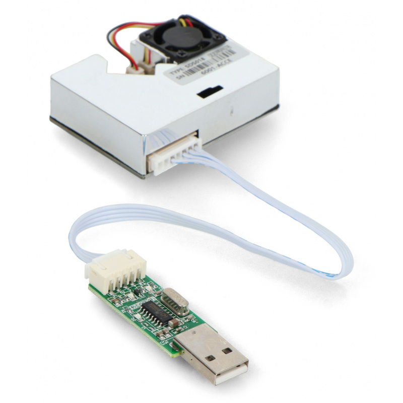 Lasersensor für Staub / Luftreinheit PM2.5/PM10 SDS018 - 5V