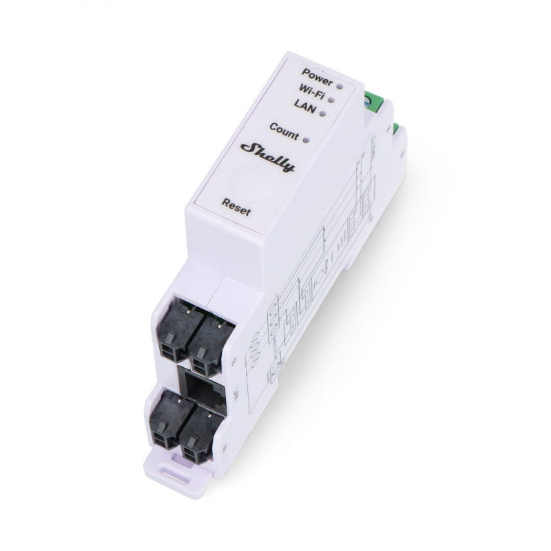 Shelly Pro 3EM-3CT63 - jedno/trójfazowy miernik energii