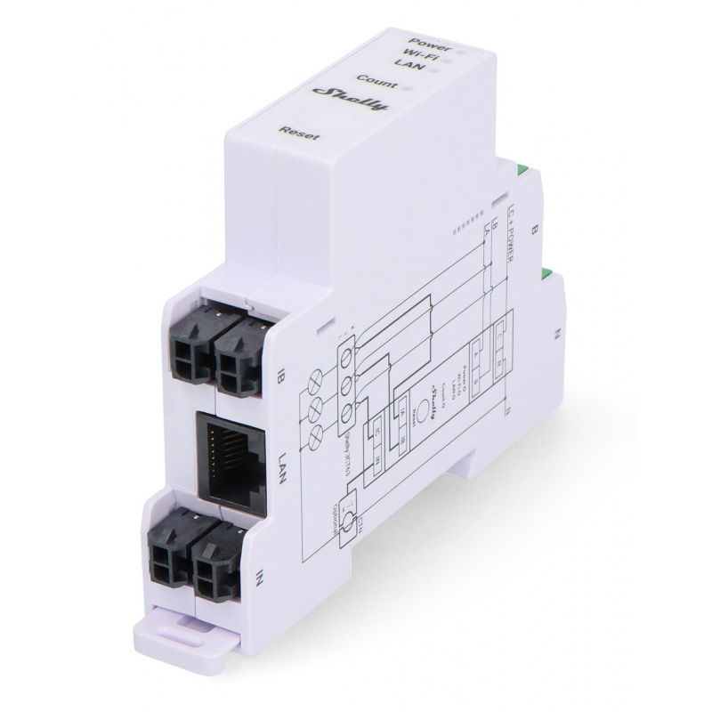 Shelly Pro 3EM-3CT63 - jedno/trójfazowy miernik energii