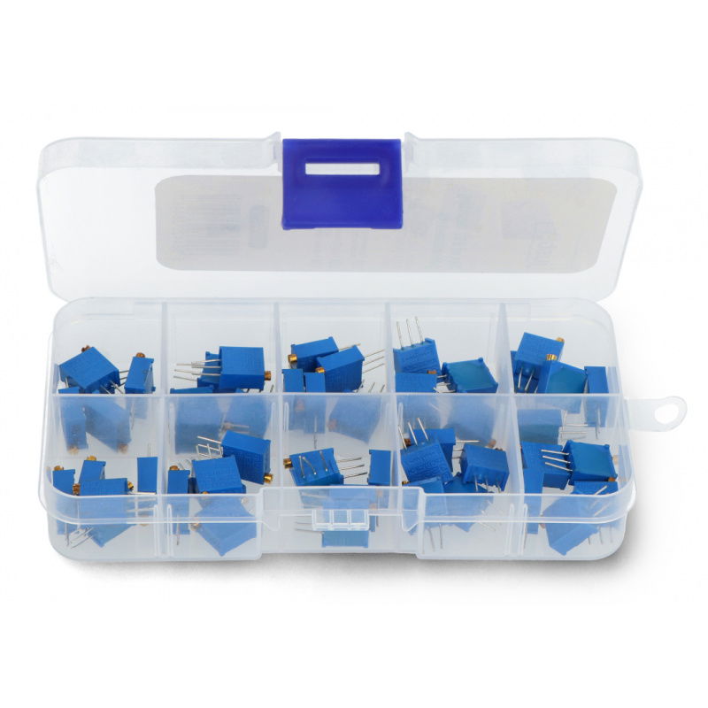 Zestaw potencjometrów montażowych E52 - 50szt.