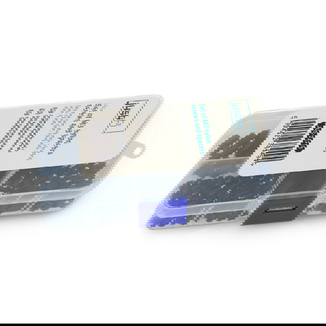 Zestaw nylonowych śrubek i podkładek dystansowych M3 - 180