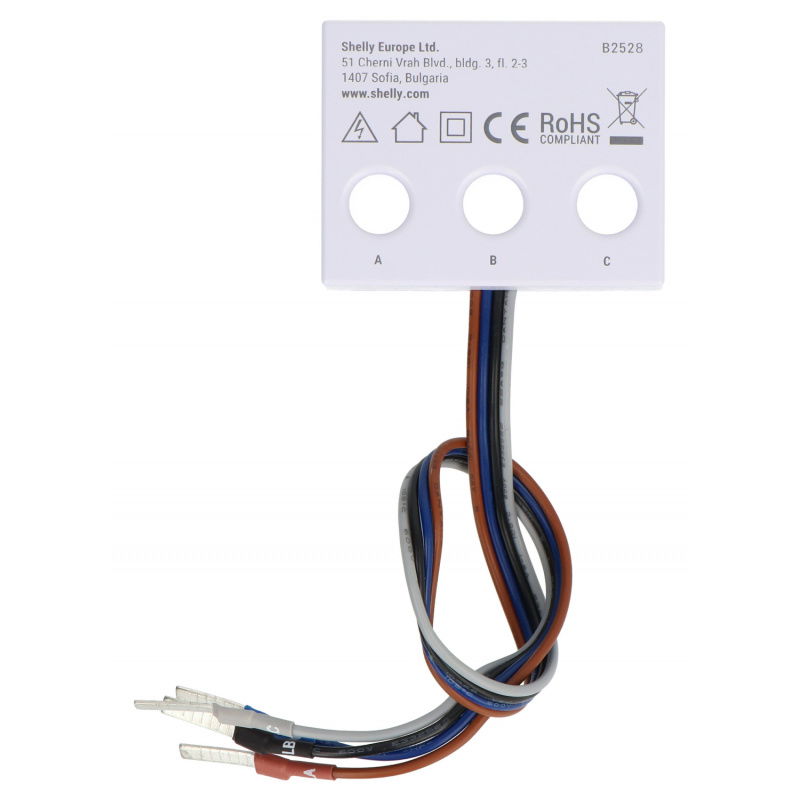 Shelly 3EM-63W Gen3 Miernik energii 1/3-kanałowy WiFi