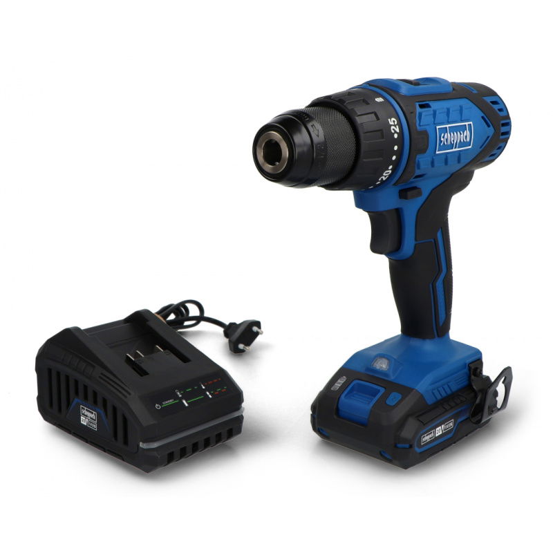 Wiertarko-wkrętarka w walizce + bateria 2 Ah + ładowarka 2,4 A