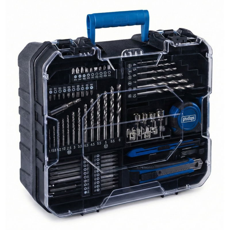 Wiertarko-wkrętarka w walizce + bateria 2 Ah + ładowarka 2,4 A