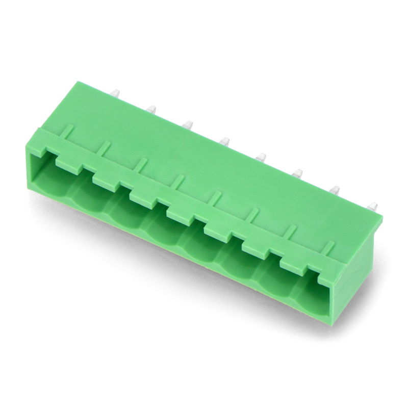 Stecker, 8-polige Montageleiste, Raster 5,08 mm, vertikal