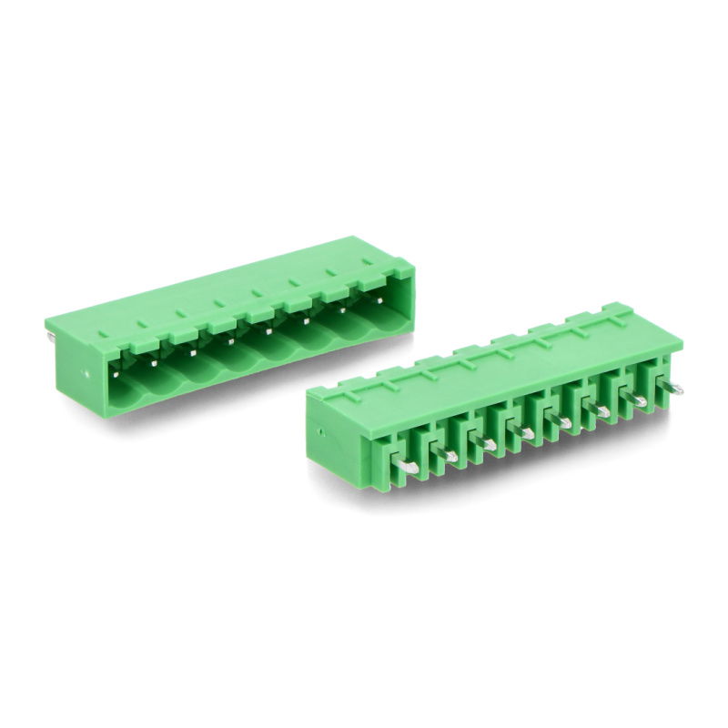 Stecker, 8-polige Montageleiste, Raster 5,08 mm, vertikal